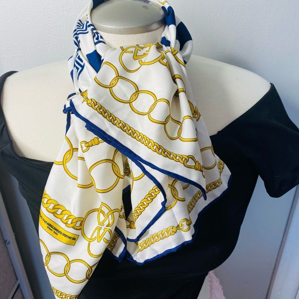 Versace 1969 Vintage Large Scarf.